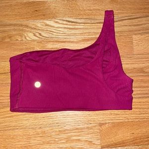 Single-strap Lululemon Sports Bra (size 6)